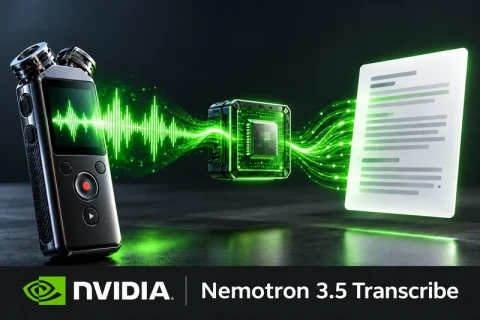 NVIDIA представила Nemotron 3.5 Transcribe — ИИ для распознавания речи на 40 языках