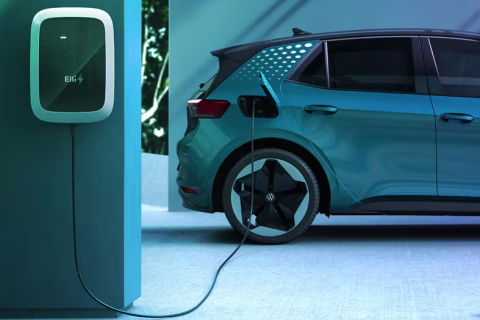 Volkswagen работает над интеллектуальным решением для зарядки электромобилей с использованием возобновляемых источников энергии