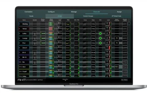 Обновление AHM V1.6 расширяет функции управления Allen & Heath
