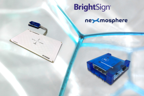 Плееры BrightSign теперь интегрированы с технологией Nexmosphere