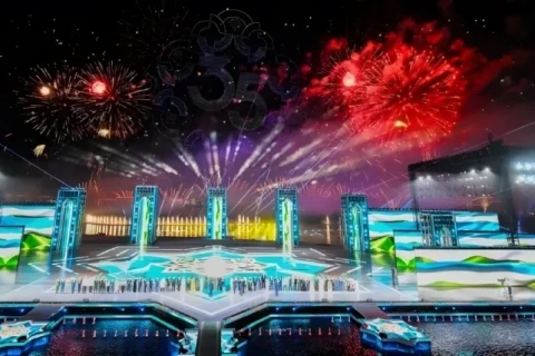 Unilumin обеспечивает потрясающие визуальные эффекты на Дне независимости Узбекистана