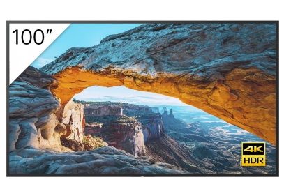 Sony расширяет свою линейку профессиональных дисплеев BRAVIA 4K HDR двумя новыми моделями с диагоналями 100” и 32”