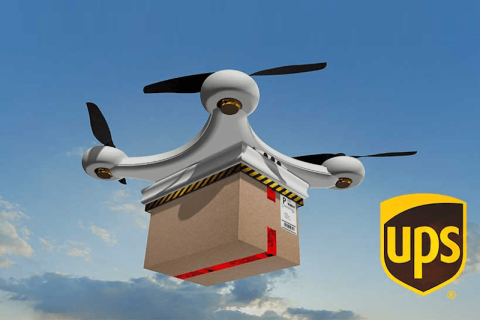 UPS получила разрешение на доставку грузов дронами