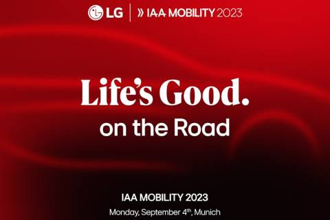 LG поделится своим видением транспортных средств будущего на выставке IAA Mobility 2023