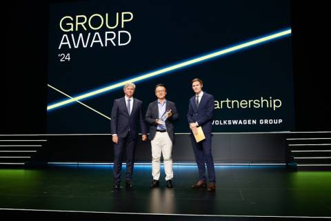 LG Electronics отмечена наградой Volkswagen Group Award 2024