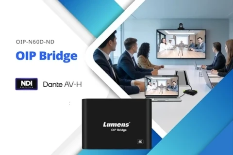 Lumens выпустила первый декодер 4K AVoIP для сетей NDI, Dante Audio и Dante Video