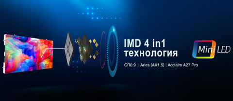 Чем уникальна технология IMD 4 in 1, применяемая в Absen MiniLED