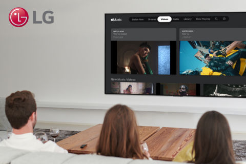 Телевизоры LG Smart TV теперь предлагаются с функцией Apple Music