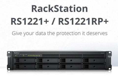 Компания Synology® представляет сверхкомпактные устройства RackStation RS1221+ и RS1221RP+