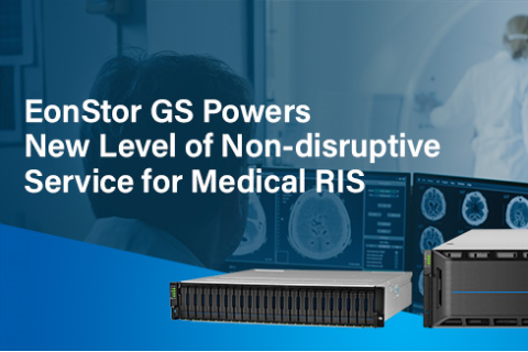 Хранилище Infortrend EonStor GS для медицинской радиологической информационной системы