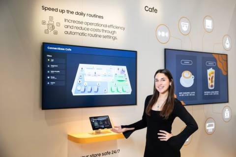 Samsung представляет расширенные возможности подключения с помощью SmartThings для своих B2B-дисплеев на выставке ISE 2024
