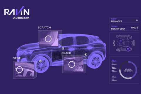 Hertz тестирует программу осмотра автомобилей на базе искусственного интеллекта