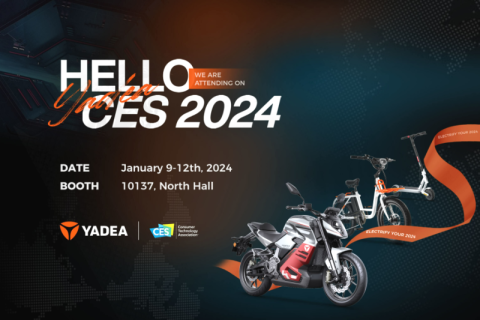Yadea подтверждает приверженность зеленому персональному транспорту на выставке CES 2024