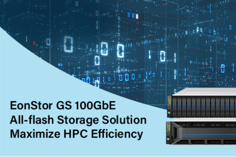 Хранилище Infortrend EonStor GS 100GbE All-flash: больше эффективности для высокопроизводительных вычислений