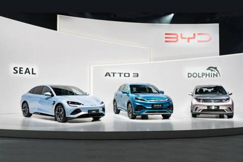 Китайская BYD выходит на рынок Японии с тремя новыми моделями электромобилей