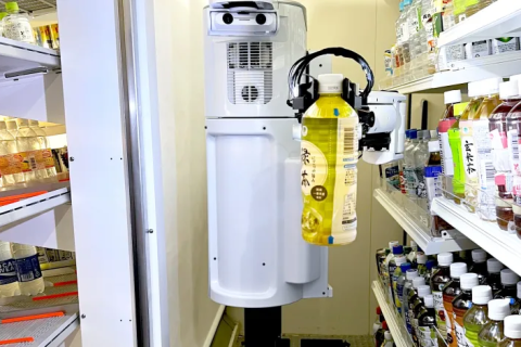 В 300 японских магазинах установлены роботы для пополнения запасов