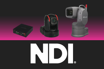 Интеграция NDI в камеры, контроллеры и декодеры Bolin
