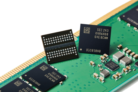 Samsung Electronics запускает массовое производство новейшей в отрасли памяти DDR5 DRAM класса 12-нм