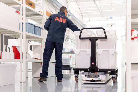 ABB улучшает производительность мобильных роботов благодаря технологии Visual SLAM
