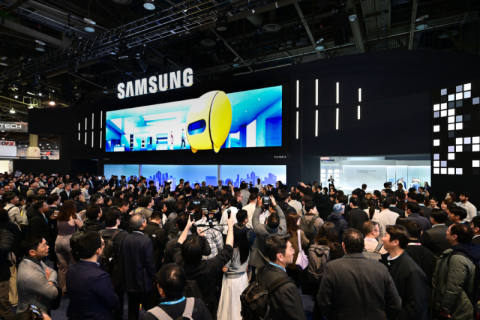 CES 2024 - Стенд Samsung «ИИ для всех»