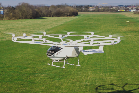 Стартап аэротакси Volocopter привлек 182 млн долларов финансирования
