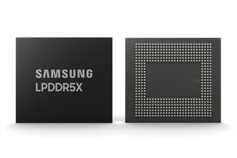 Samsung начинает массовое производство самых тонких в отрасли корпусов памяти LPDDR5X DRAM